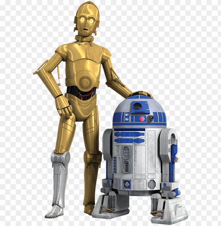 Rebels R2 D2 And C 3po Render Star Wars Clone Wars R2d2 C3po Png