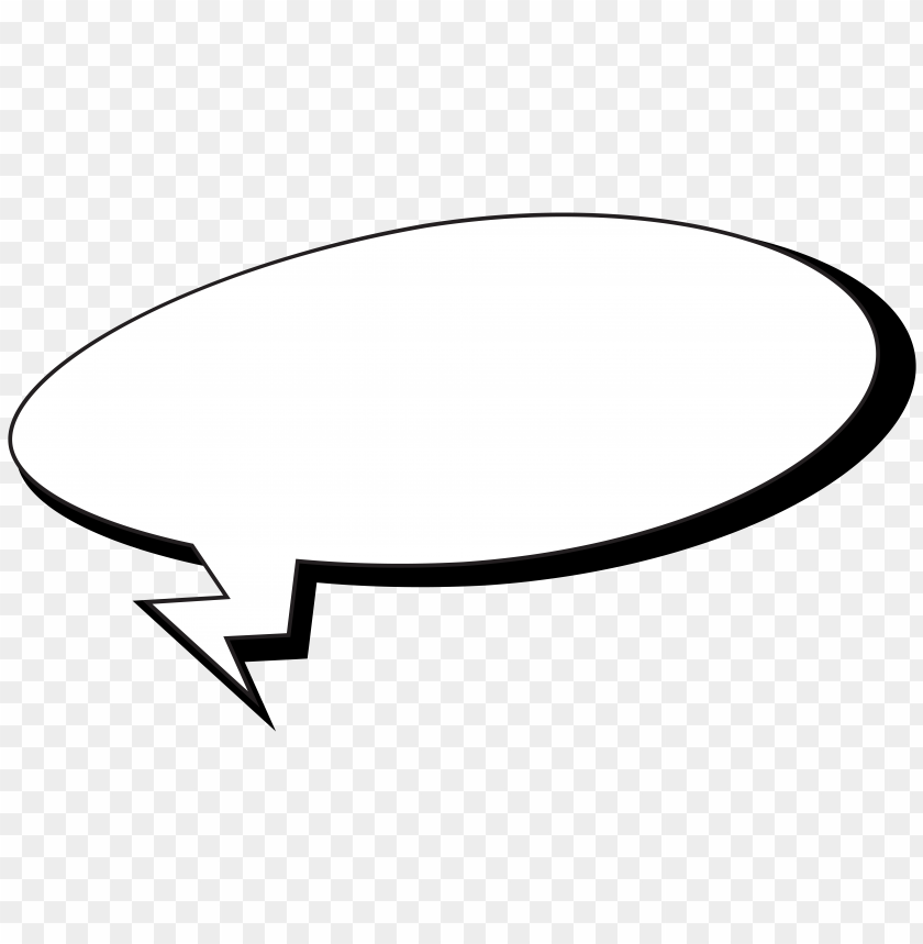 rectangle outline cartoon thought bubble speech PNG image with transparent background@toppng.com