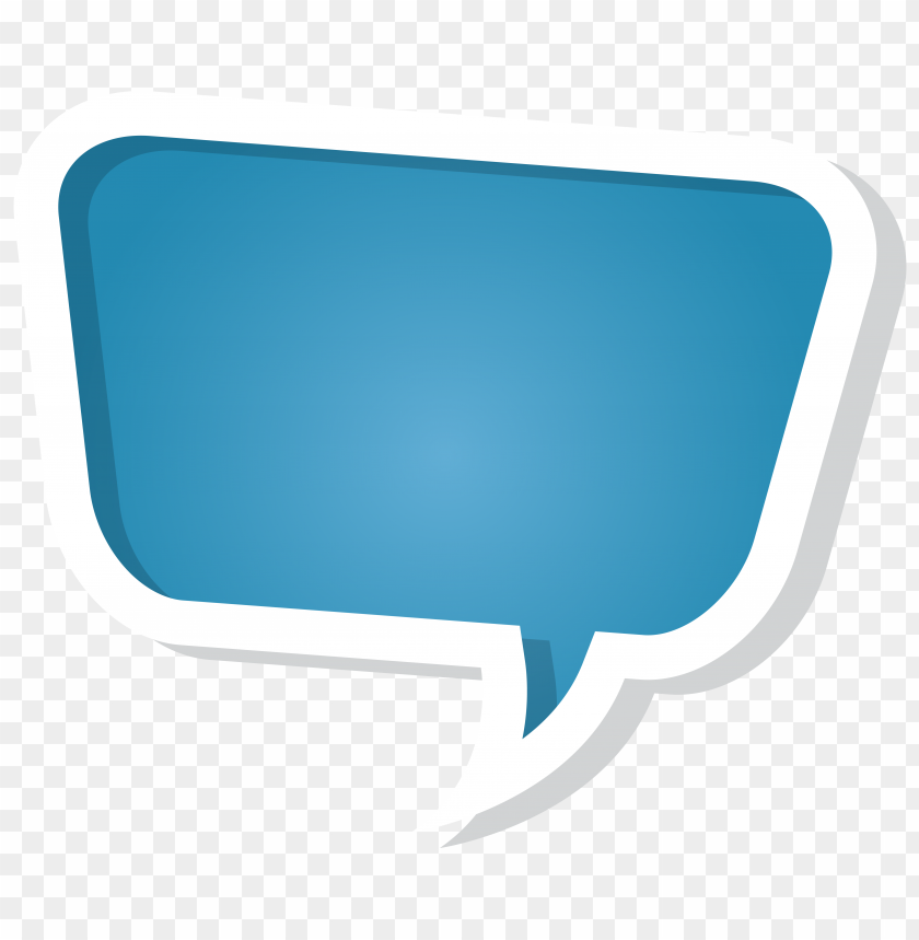 rectangle thought bubble thinking speech balloon PNG image with transparent background@toppng.com