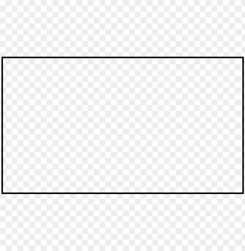 rectangle transparent black outline of box PNG transparent with Clear Background ID 166900