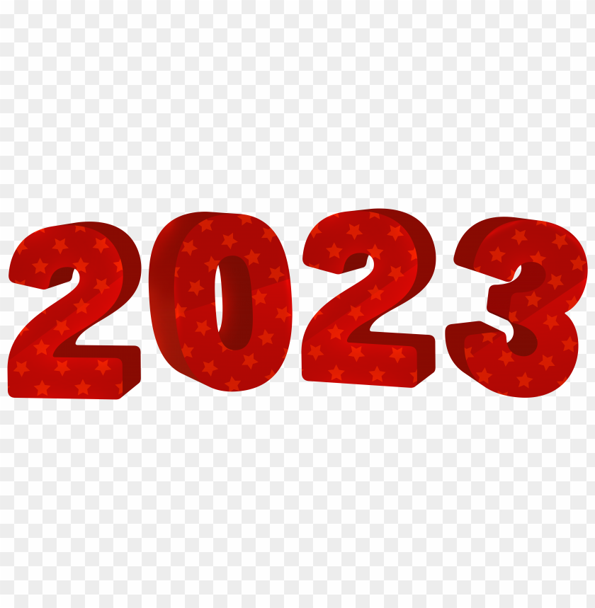 red 2023. PNG image with transparent background@toppng.com