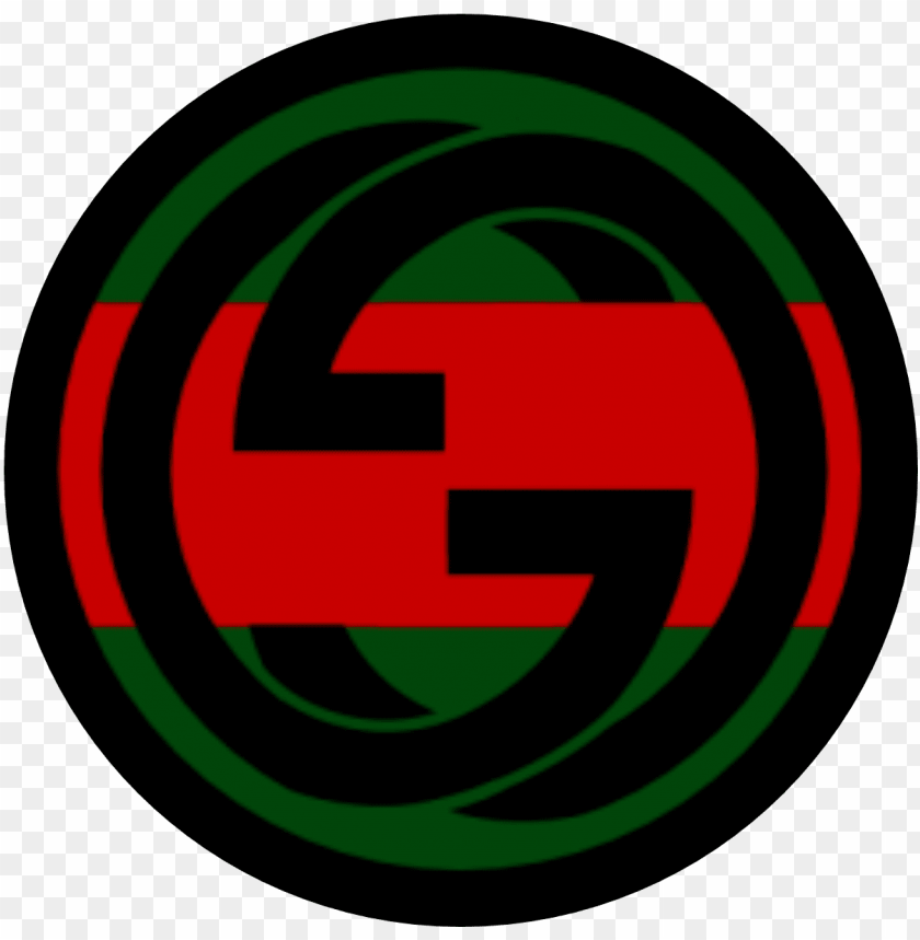 Red And Green Gucci Gs - Gucci Logo Red And Gree PNG Transparent Background