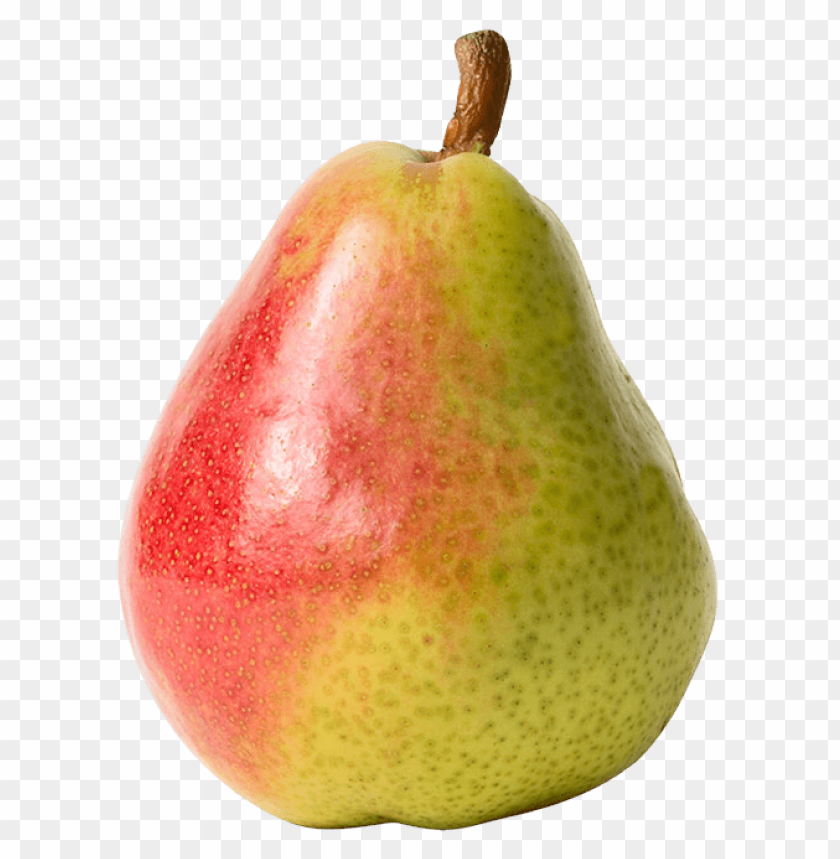 pear, red, yellow