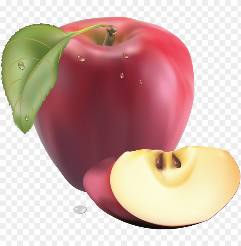 red apple clipart png photo - 28606