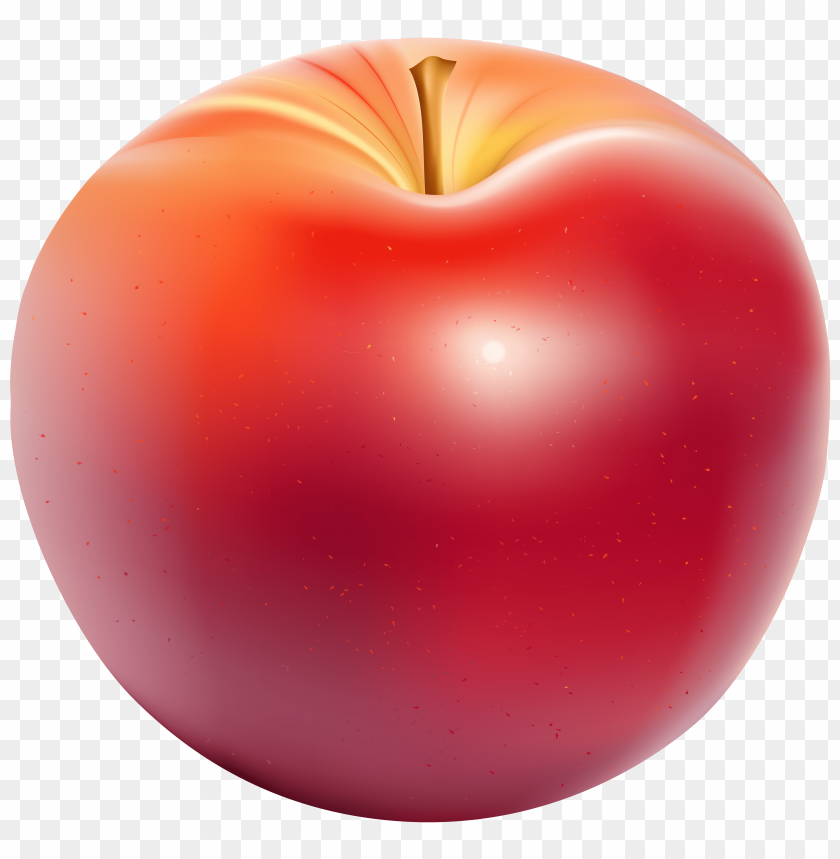 red apple image clipart png photo - 33557