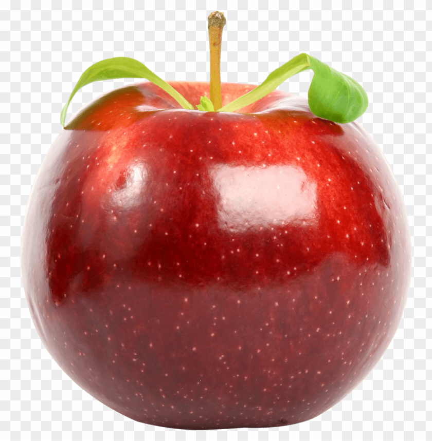 apple, fruits, red apple, apple with leaf