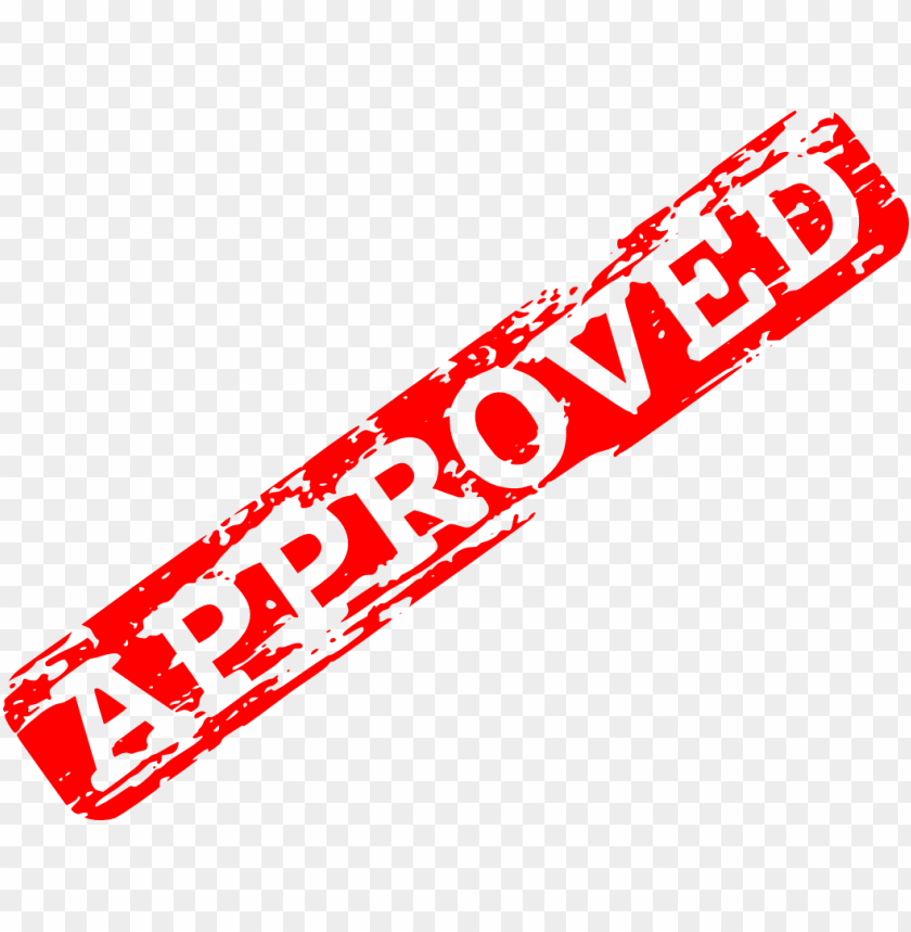 red approved stamp png - Free PNG Images ID is 4312