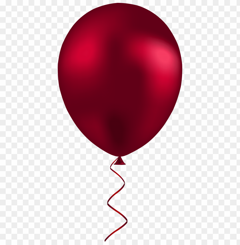 balloon, red