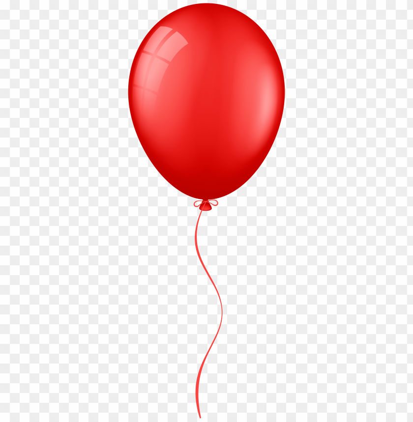 balloon, red