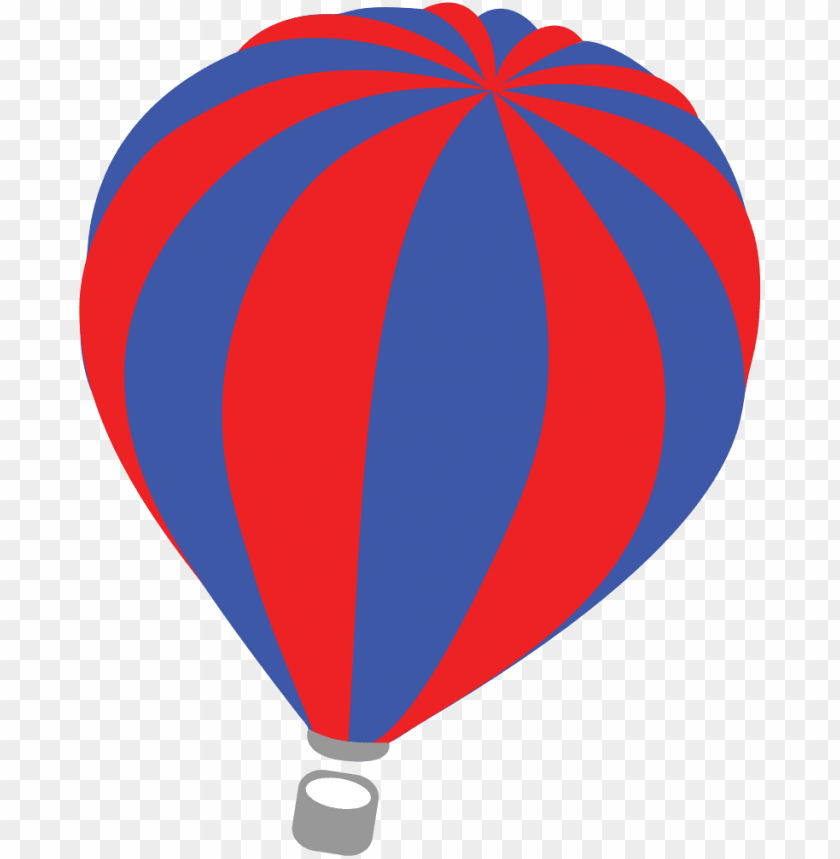 transport, hot air balloons, red blue hot air balloon, 