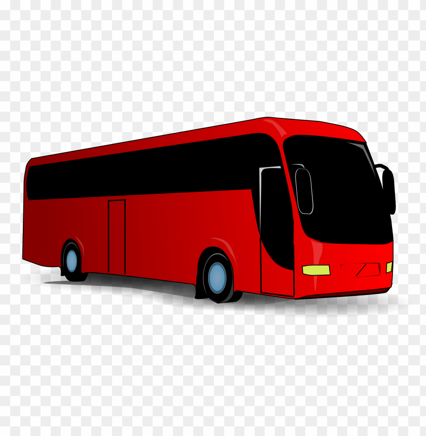 Download red bus clipart png photo  @toppng.com