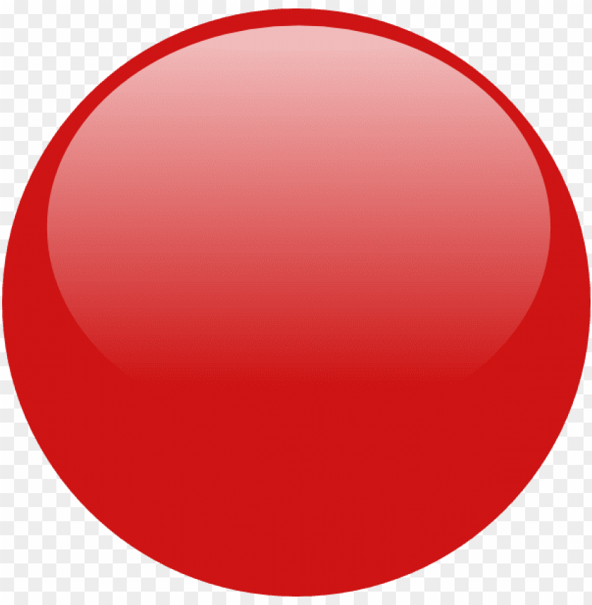 red button icon PNG transparent with Clear Background ID 85275