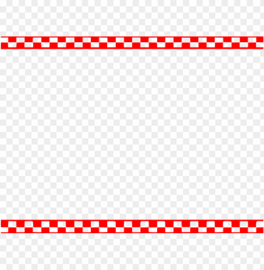 red checkered border - red checkered border transparent PNG image with  transparent background | TOPpng