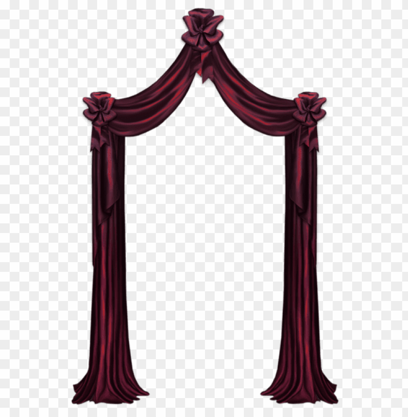 red curtain decorpicture