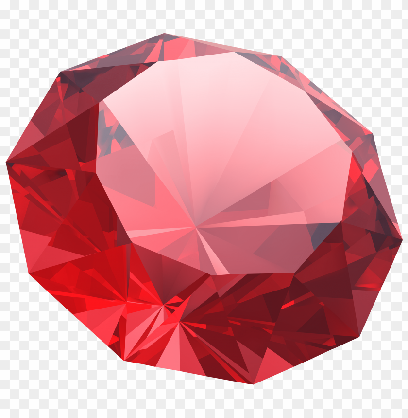 diamond, red