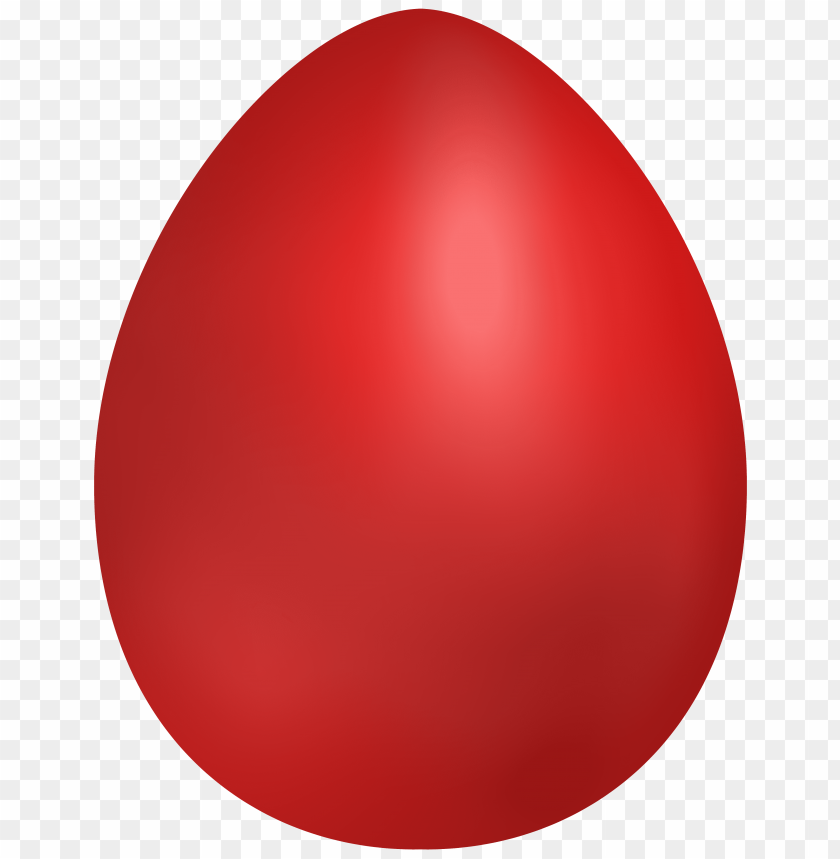 red easter egg clipart png photo - 31086