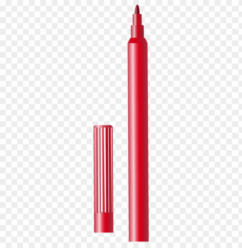 red felt tip pen clipart png photo - 48693