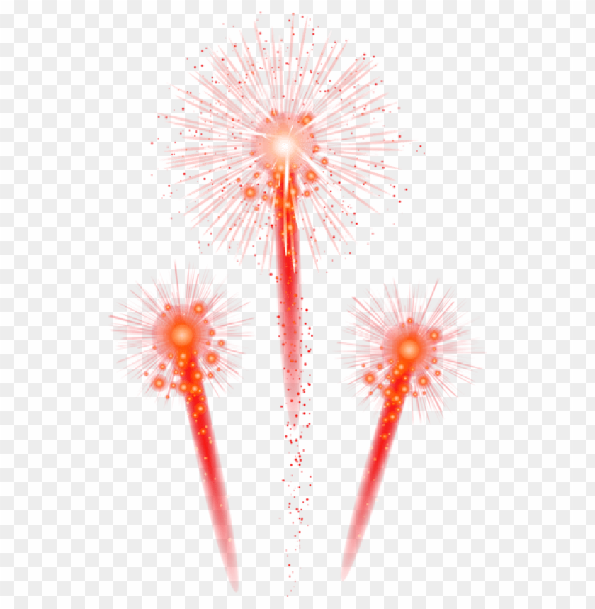 Red Fireworks Png - Free PNG Images