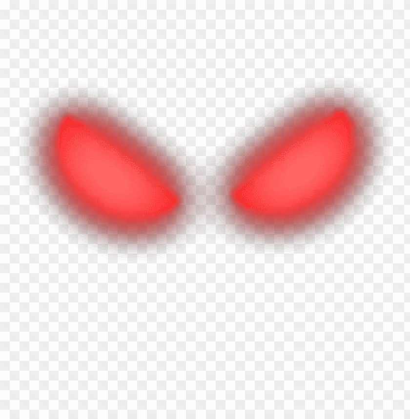 Red Glowing Eyes PNG Transparent Background