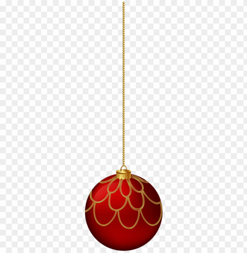 free PNG red hanging christmas ball png PNG Images PNG images transparent