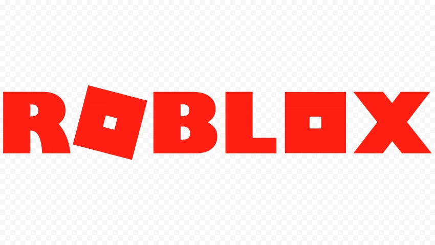 Red HD PNG of Roblox Logo from 2017 2018, roblox logo png transparent,roblox logo,roblox logo png,roblox logo png new,roblox face logo png,Blocky Fun