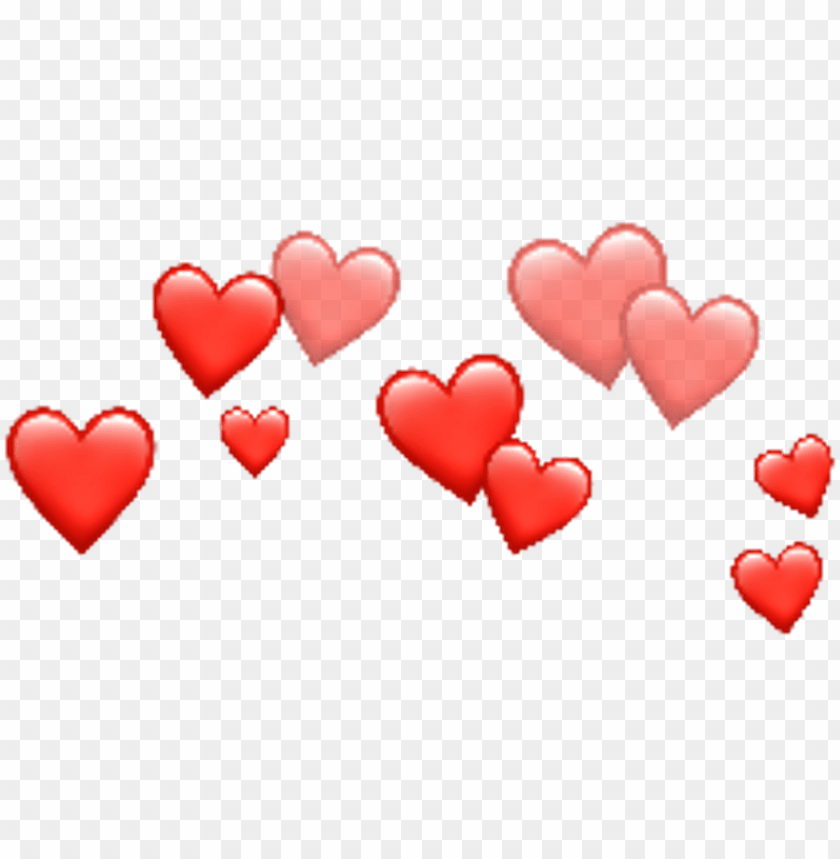 free PNG red heart crown PNG image with transparent background PNG images transparent