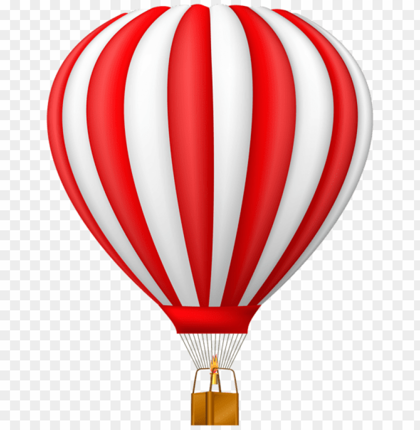 Red Hot Air Balloon Clipart Png Photo - 53971