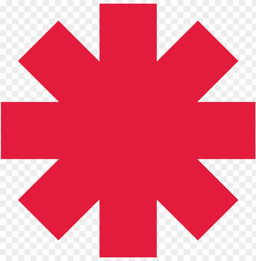 red hot chili peppers asterisk PNG image with transparent background