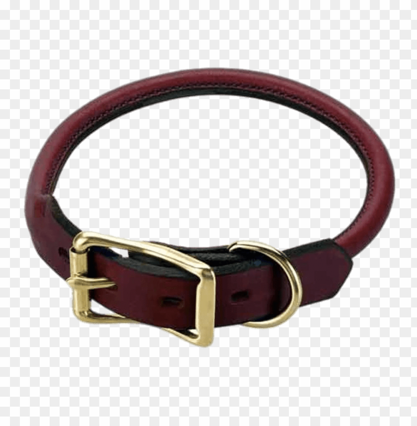 miscellaneous, dog collars, red leather dog collar, 