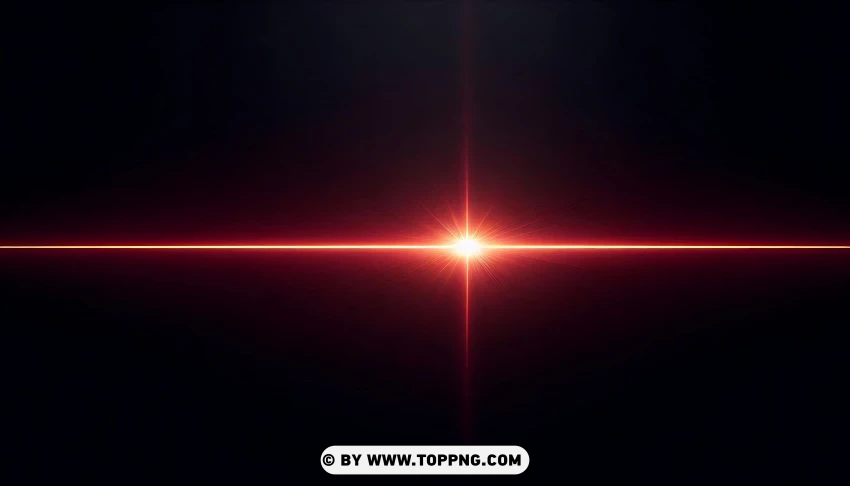 Red Lens Flare PNG Transparent Background