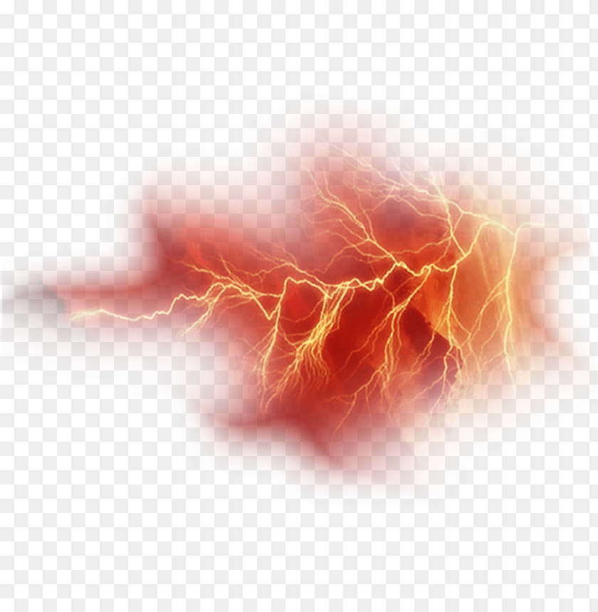 Red Lightning Effect Png Png Image With Transparent Background Toppng