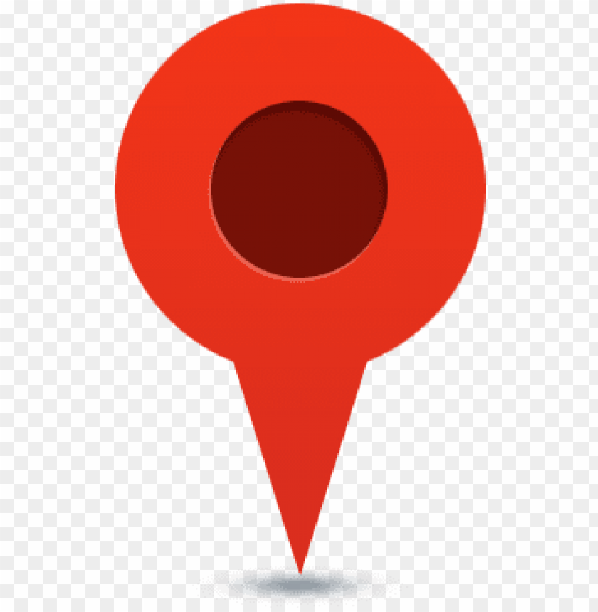 Red Circle Around Live Location Icon