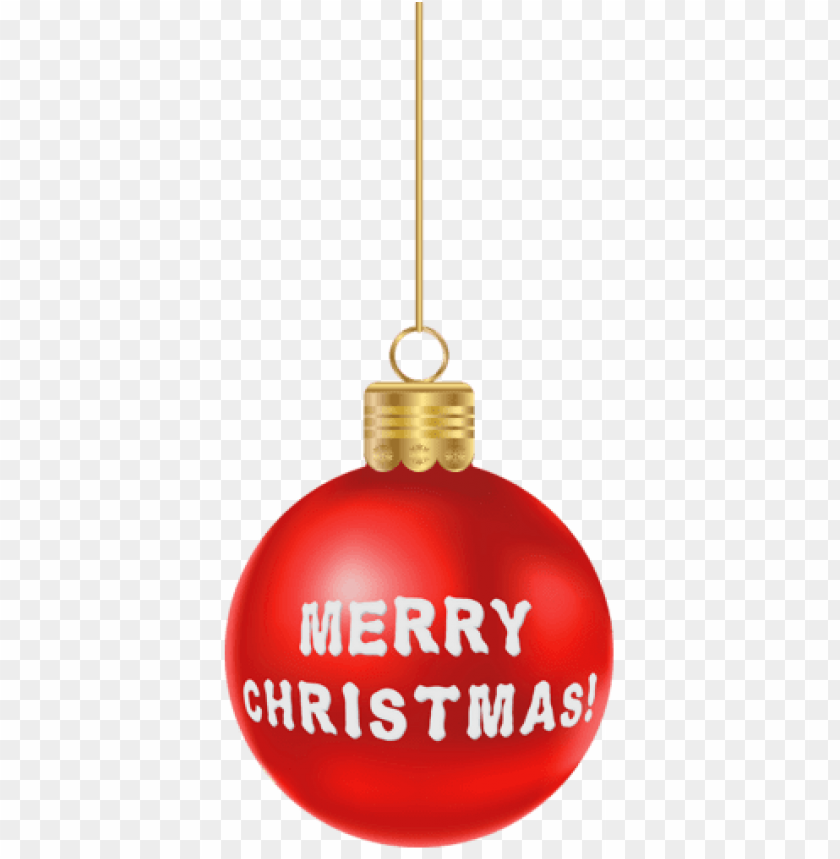 red merry christmas ball PNG Images | TOPpng