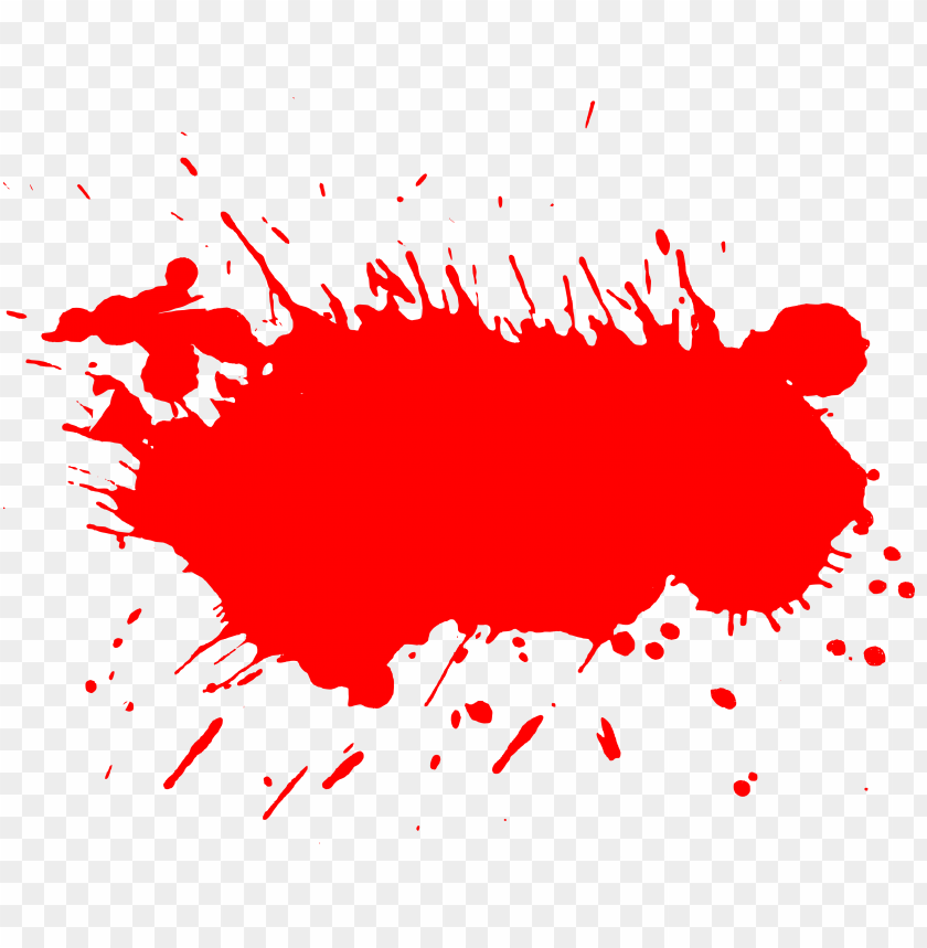 red paint splash png PNG transparent with Clear Background ID 105992
