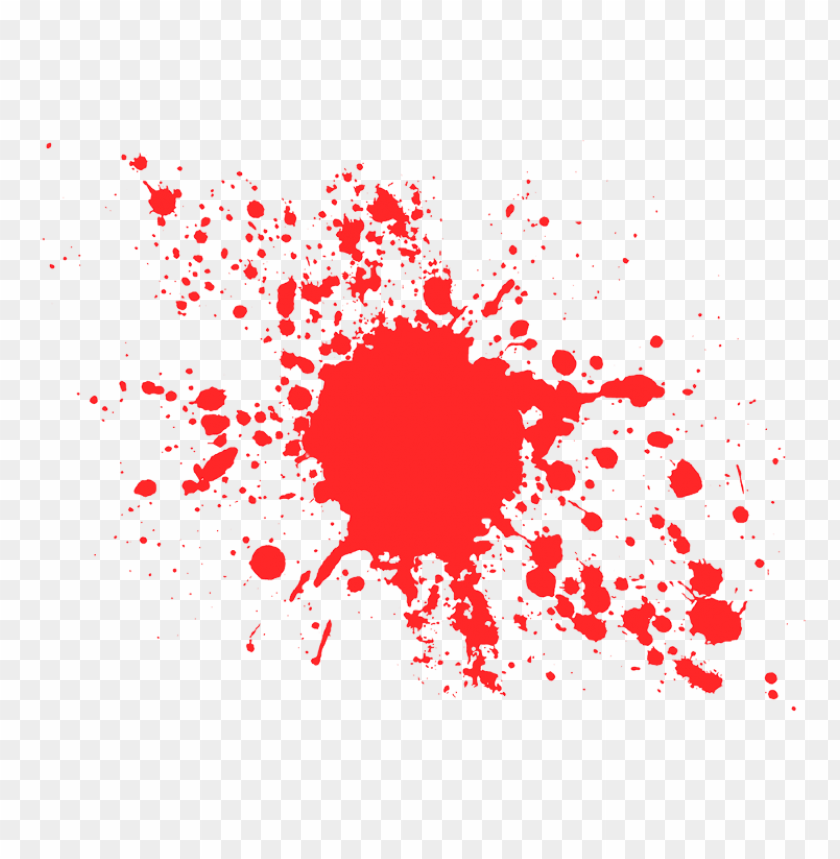 red paint splash png