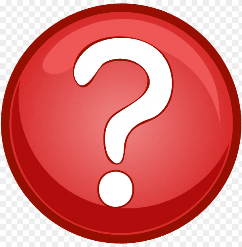 red question mark png PNG transparent with Clear Background ID 109976