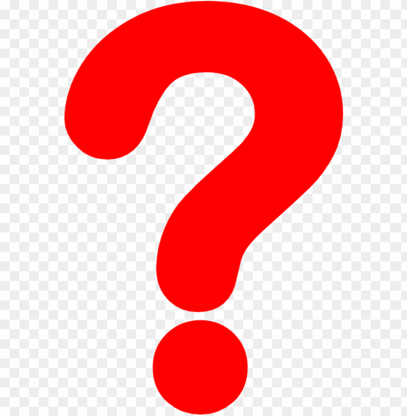 red question mark png PNG image with transparent background | TOPpng