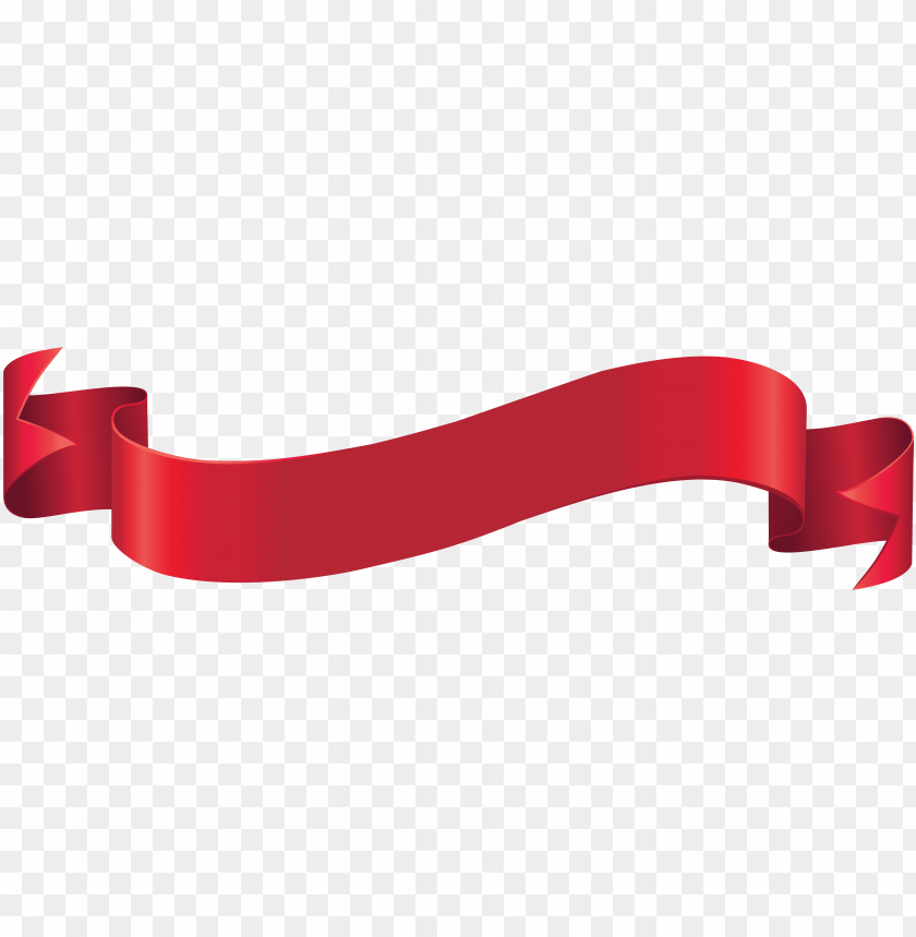 Red Ribbon Banner PNG Image With Transparent Background | TOPpng