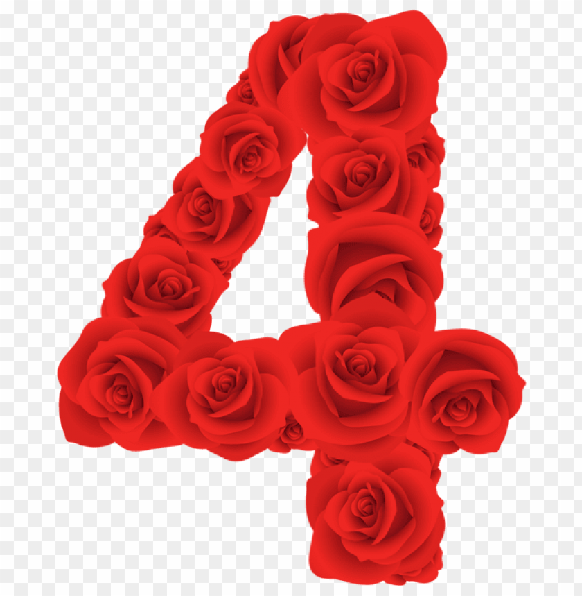 miscellaneous, red roses numbers, red roses four number, 