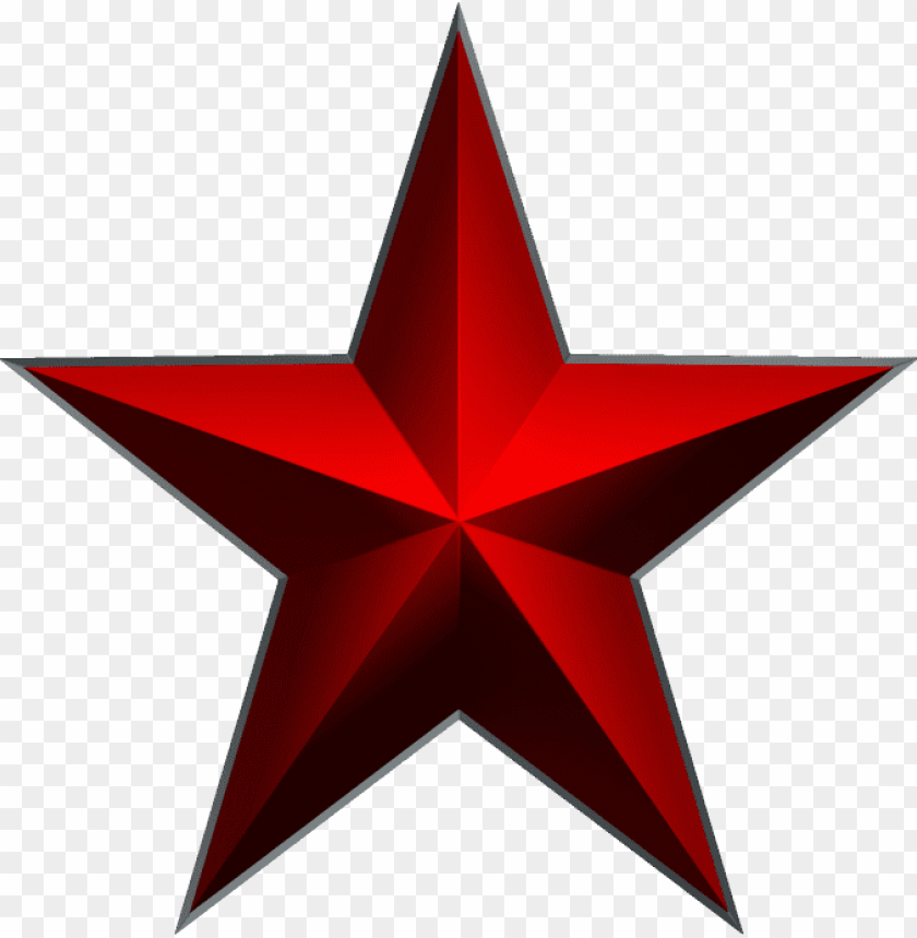 red star clipart png photo - 30097