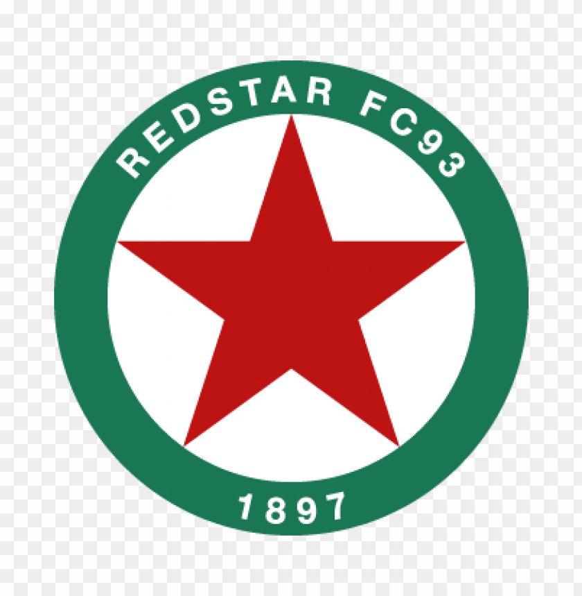  red star fc 93 old vector logo - 459737