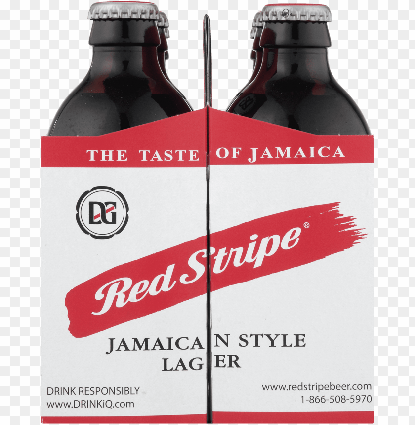 red stripe beer PNG transparent with Clear Background ID 357025