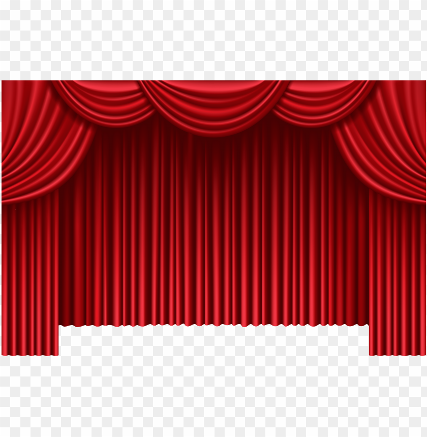 curtains, red, theater