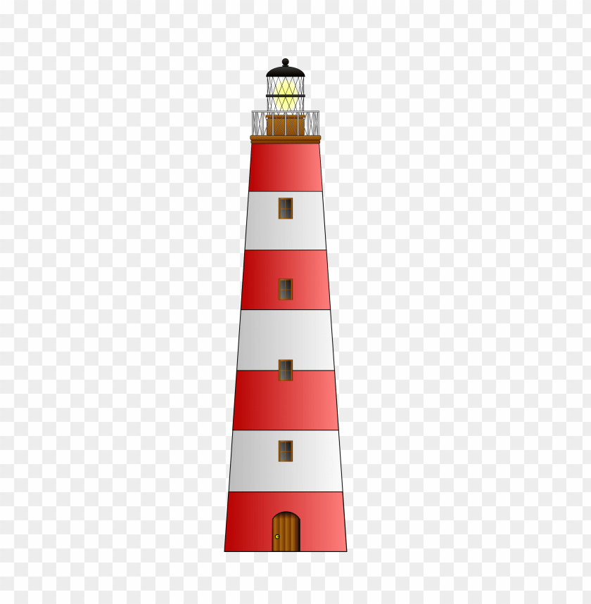 red white lighthouse PNG transparent with Clear Background ID 118500
