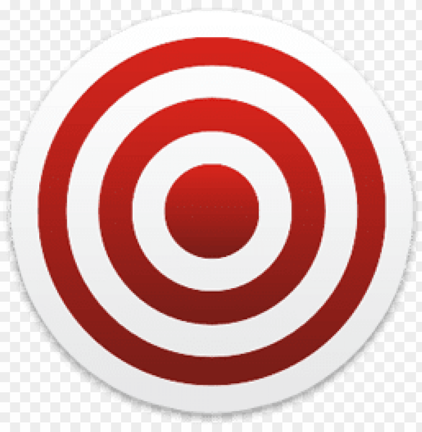 miscellaneous, symbols, red white target, 