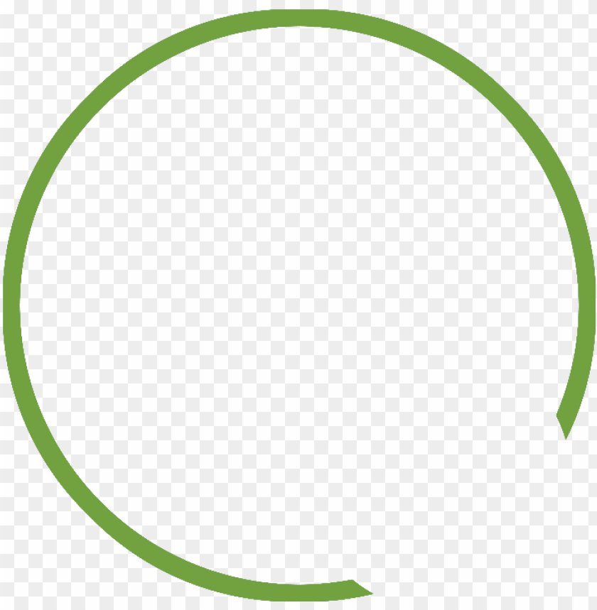 reen circle outline PNG image with transparent background@toppng.com