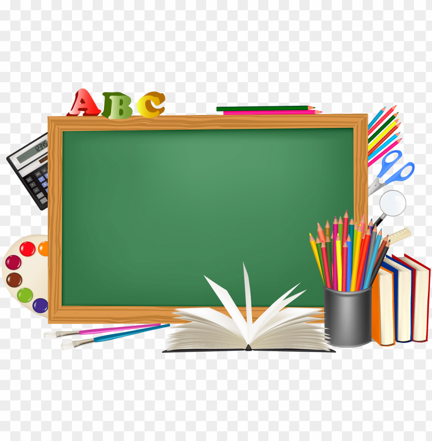 free PNG reen school board and decors png picture - board clipart PNG image with transparent background PNG images transparent