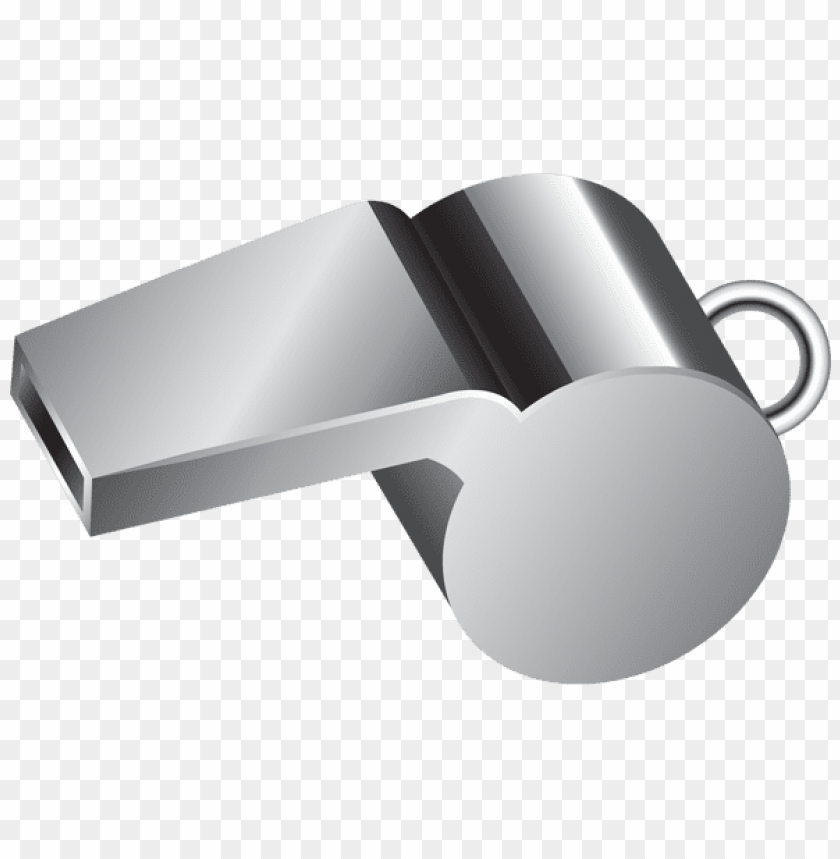 PNG image of referee whistle with a clear background - Image ID 52201