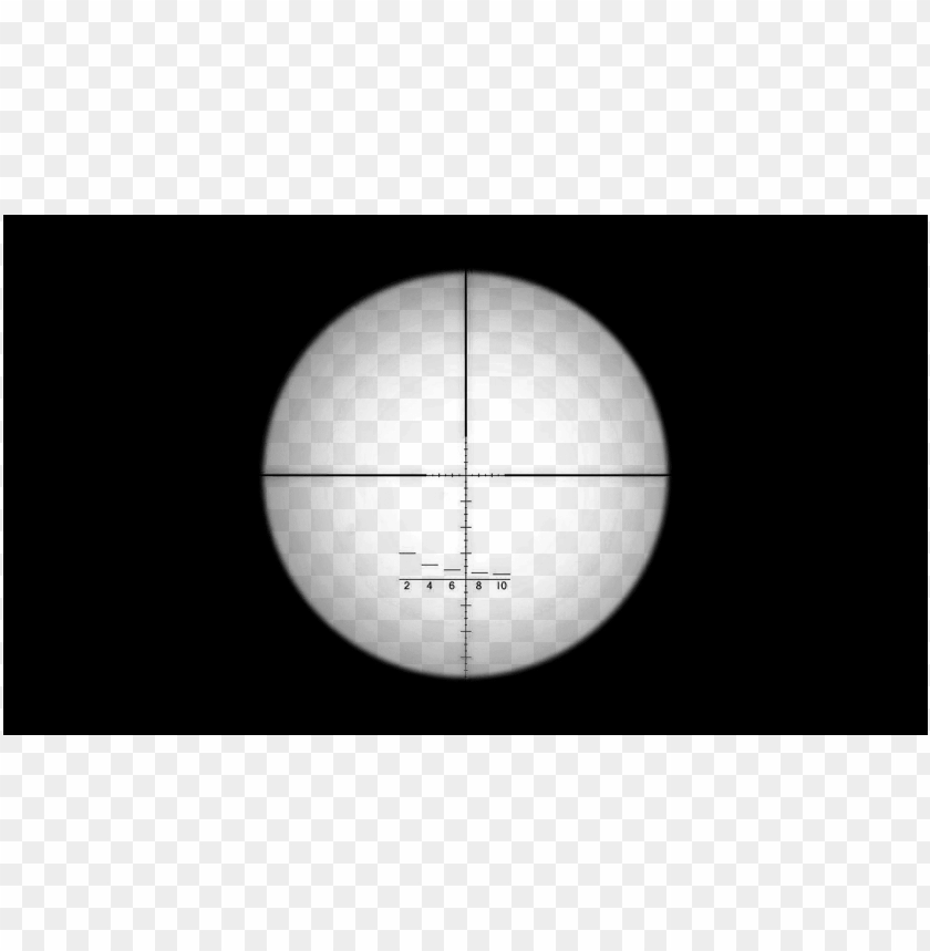 Regular Sniper Scope Reticle Mw3 Ap 335 Vs Ap 334 Png Image With Transparent Background Toppng - redicle roblox