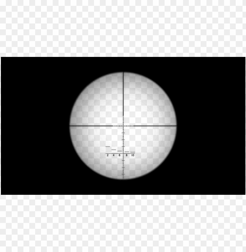 Regular Sniper Scope Reticle Mw3 Ap 335 Vs Ap 334 Png Image With Transparent Background Toppng - roblox sniper scope